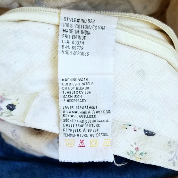 Vintage Northern Reflections cotton bag - Picture 9 of 15